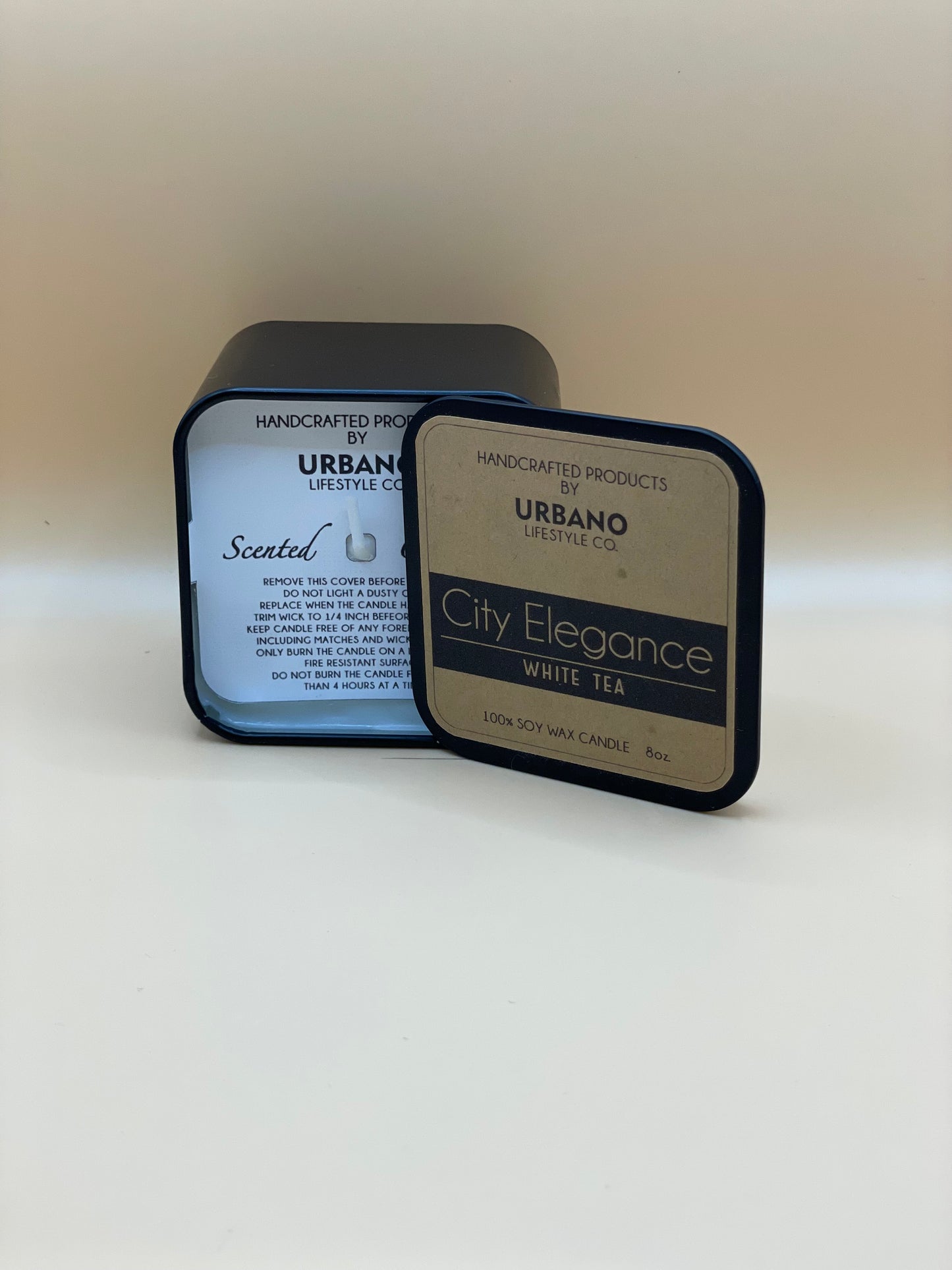 Soy Wax Handcrafted Candle City Elegance by Urbano Lifestyle
