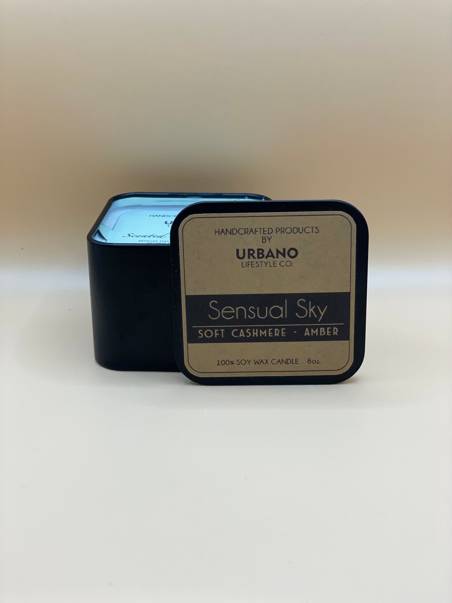 Soy Wax Handcrafted Candle Sensual Sky by Urbano Lifestyle